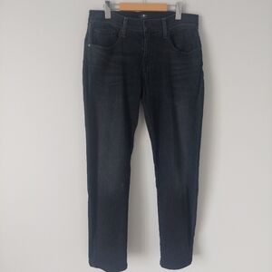 7 For All Mankind Jeans, Women's 33, Black